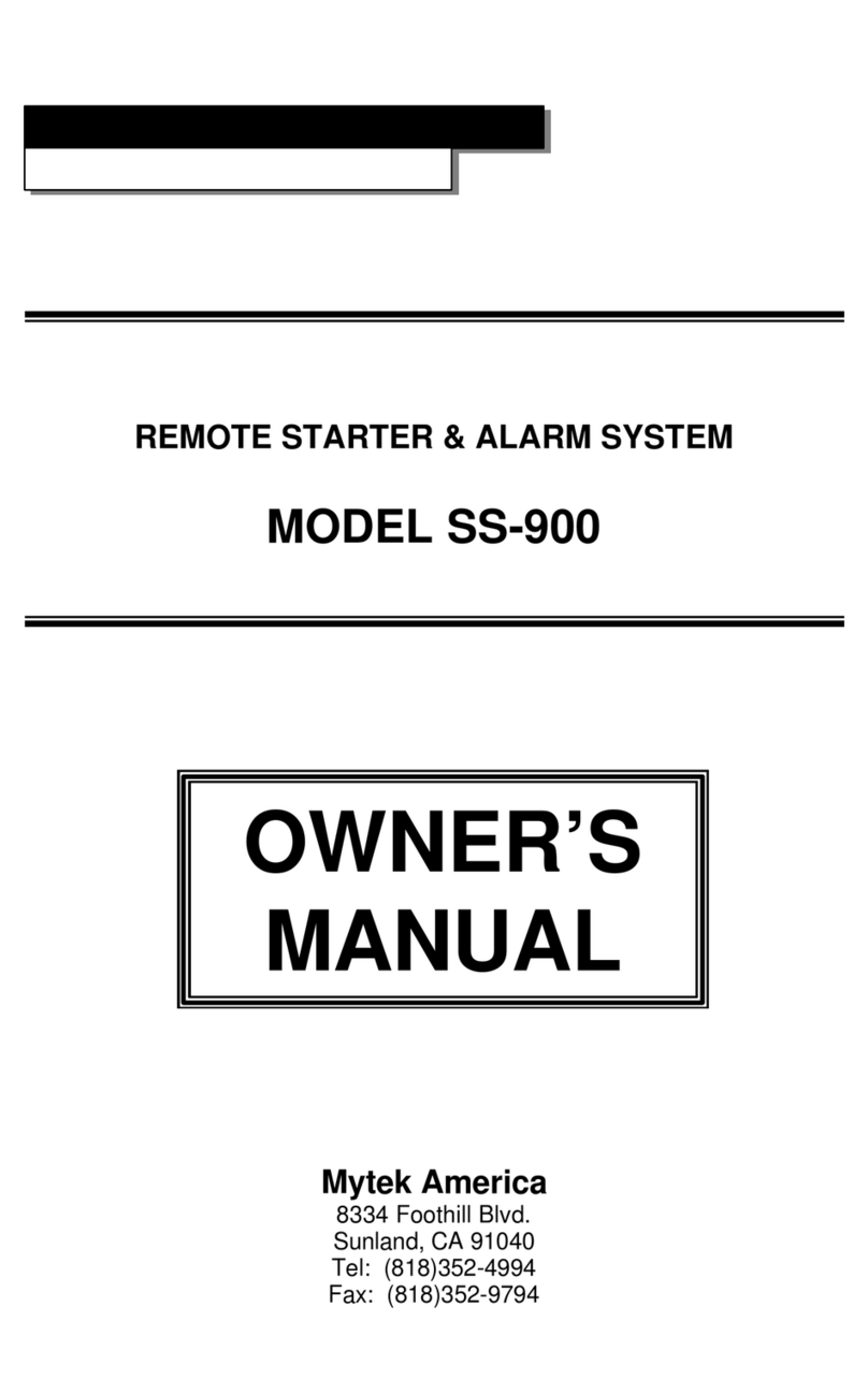 MyTek SS-900 owner's manual