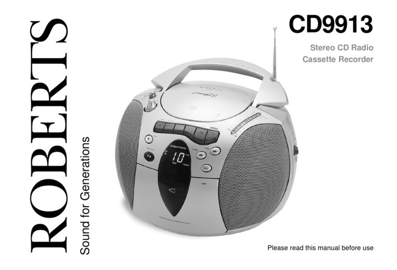 Roberts CD9913 User manual