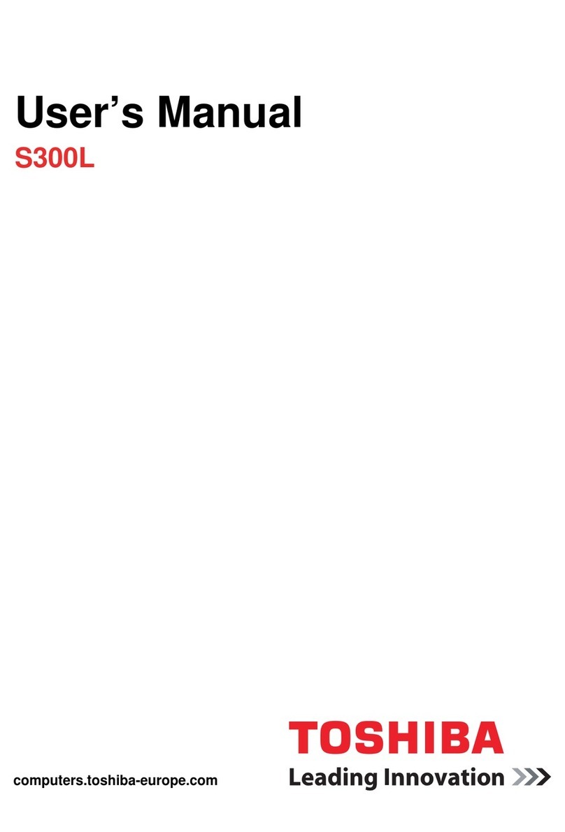 Toshiba Satellite S300L Series User manual