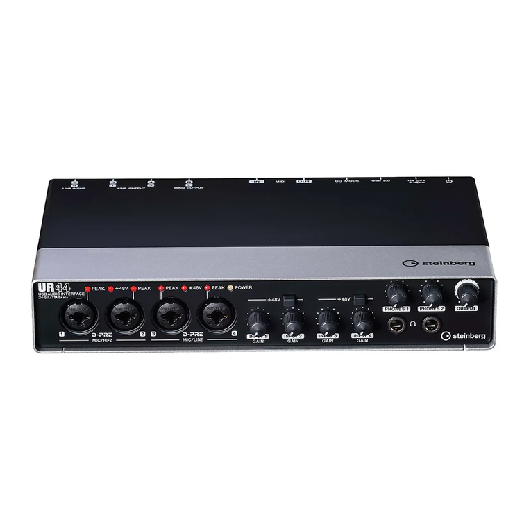 Steinberg UR44 User manual