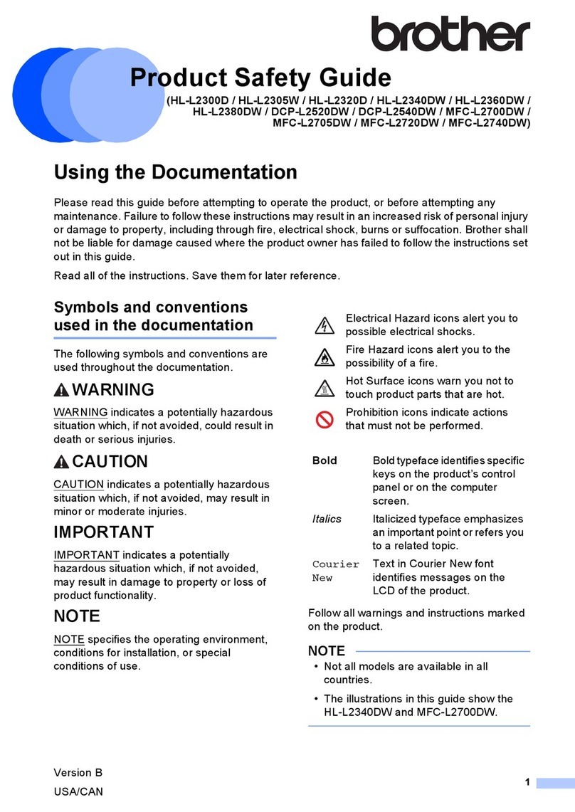 Brother HL-L2300D Operating manual