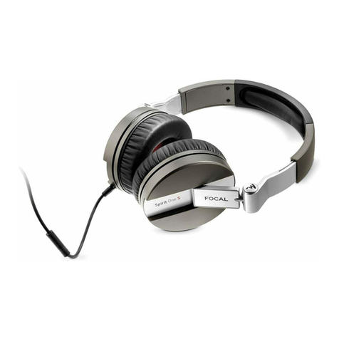 Focal SPIRIT ONE User manual