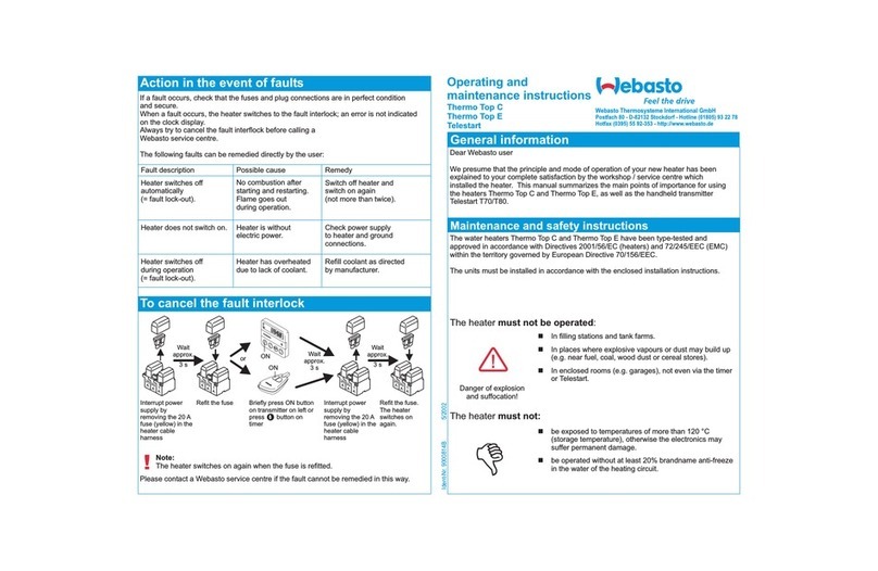 Webasto Thermo Top C Manual Webasto Thermo Top C Manual