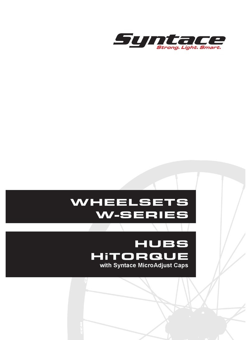 Syntace W-SERIES manual