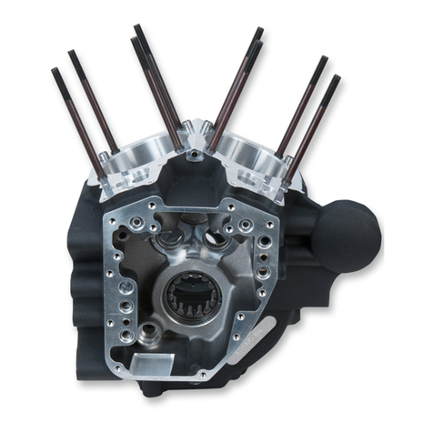S&S Cycle Crankcase for Harley-Davidson User manual