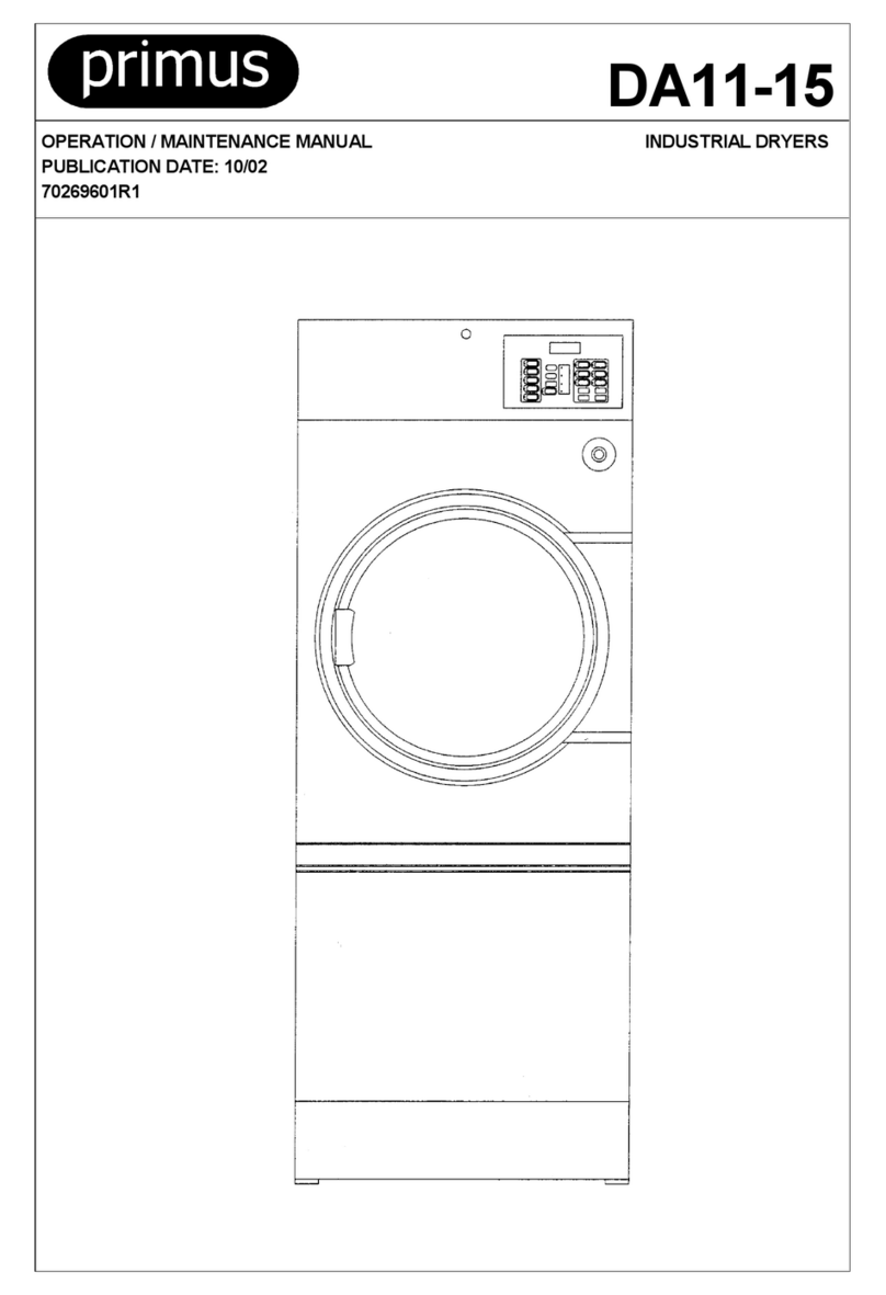 Primus DA11-15 Maintenance manual