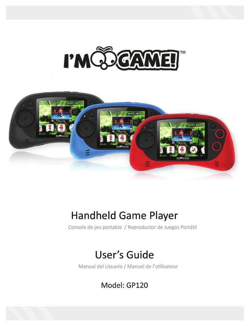 I'm game GP120 user guide