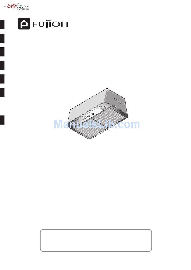Fujioh BUF-07W installation manual