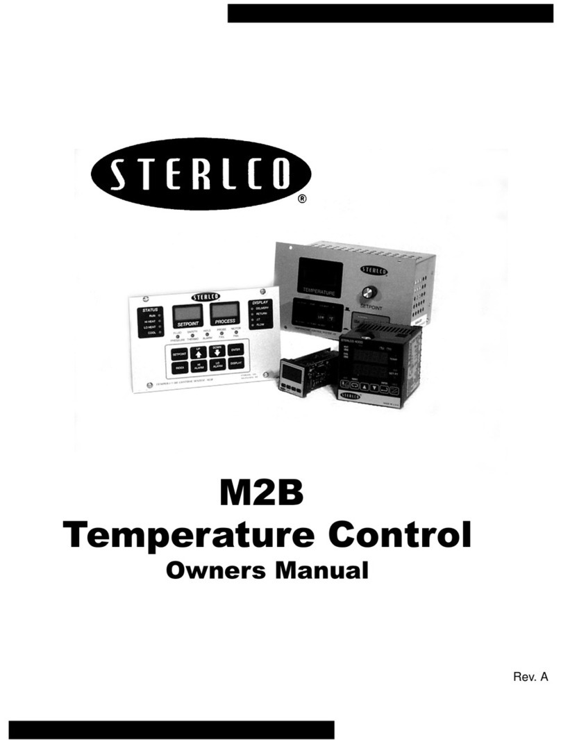 Sterlco M2B owner's manual