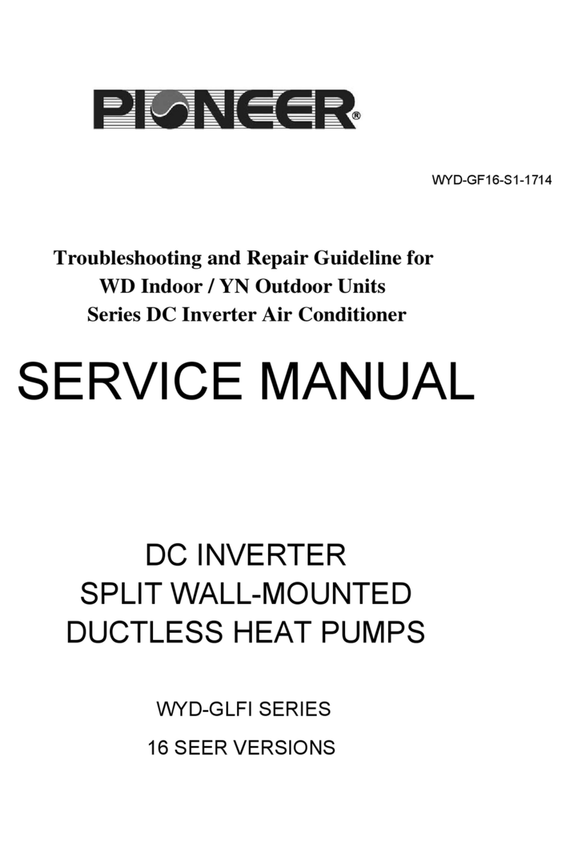 Pioneer WYD-GLFI SERIES User manual