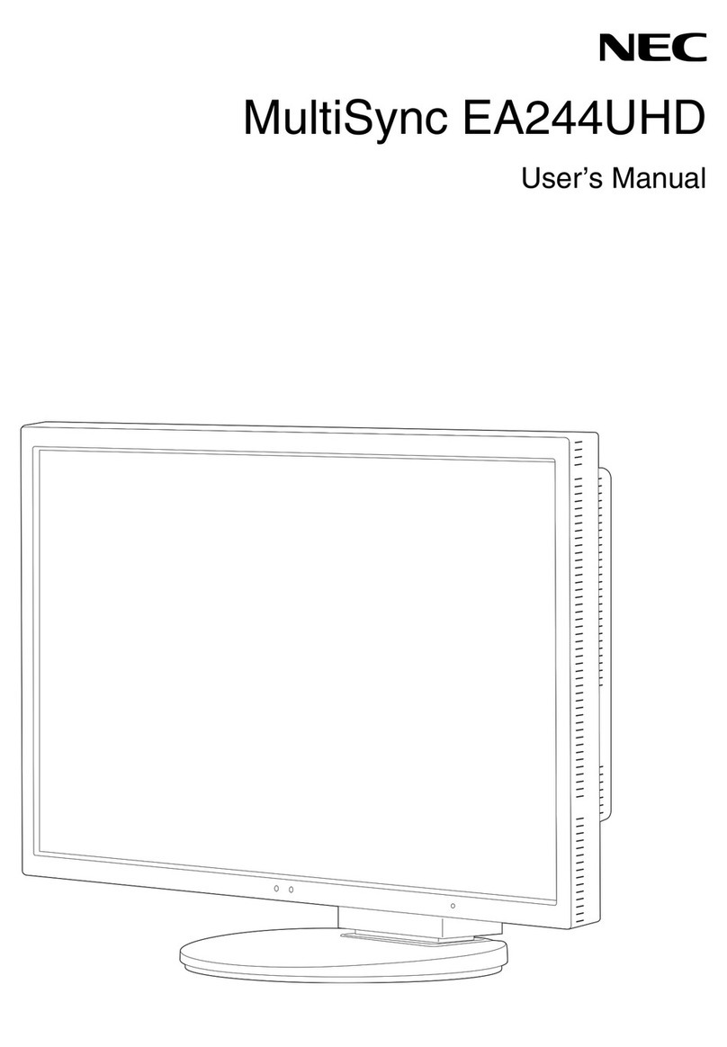 NEC MultiSync EA244UHD User manual NEC MultiSync EA244UHD User manual
