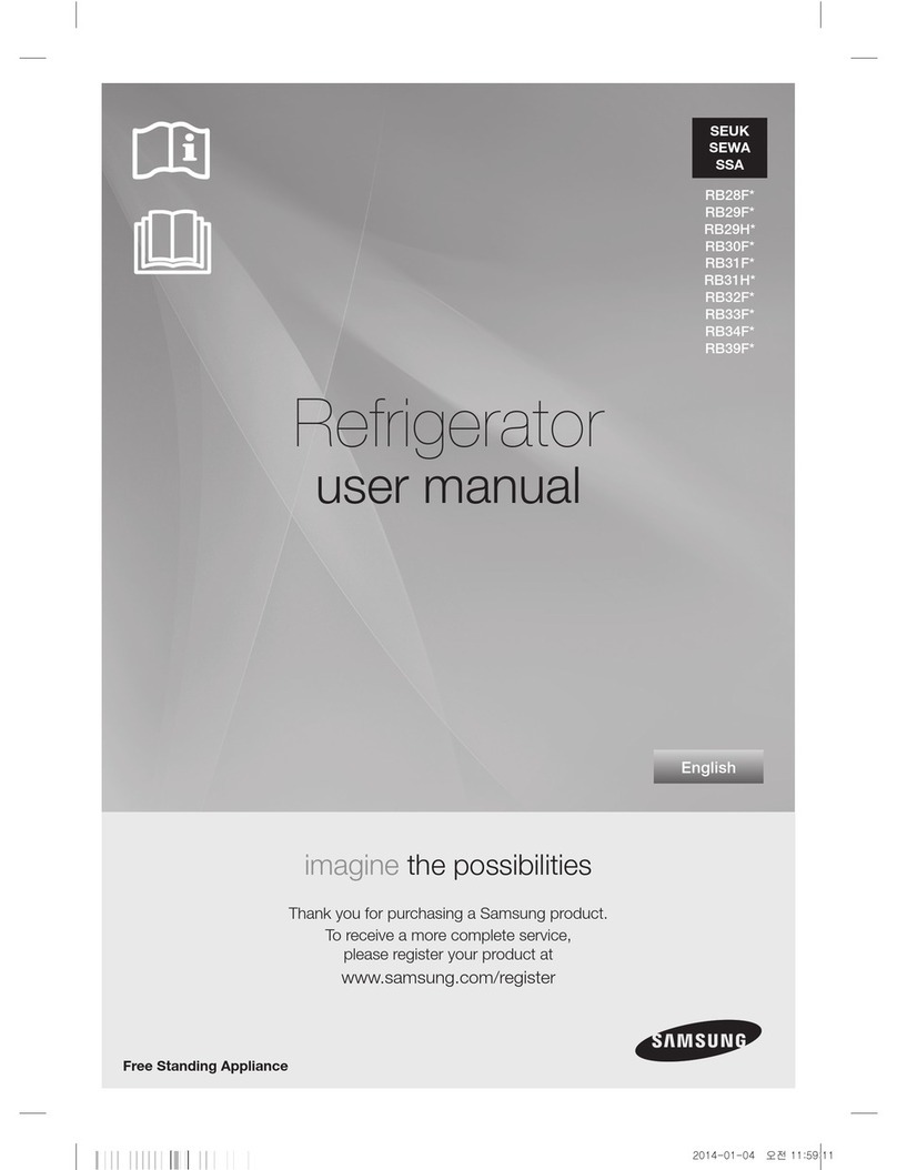 Samsung RB28F Series User manual Samsung RB28F Series User manual