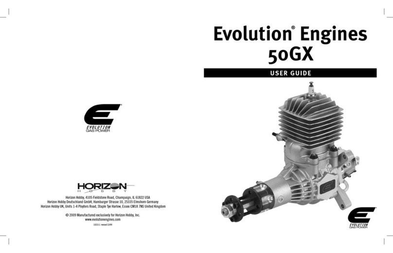Horizon Hobby Evolution 50GX user guide