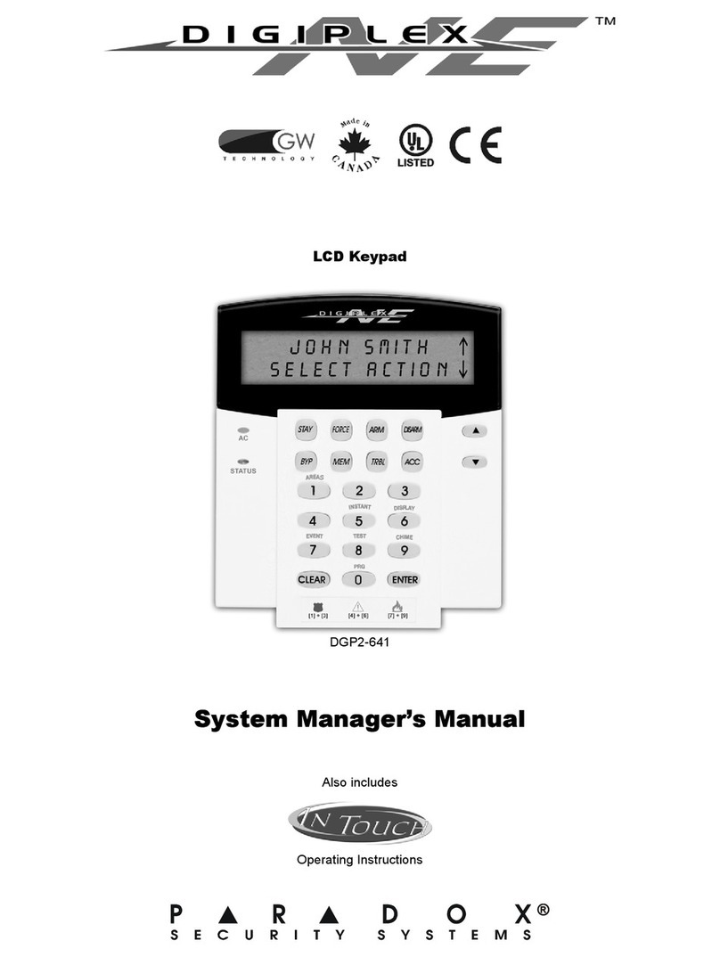 Digiplex DGP2-641 User guide