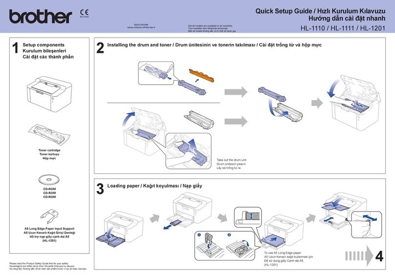 Brother HL-1110 User manual