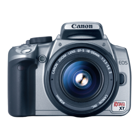 Canon EOS REBEL XT Quick reference guide