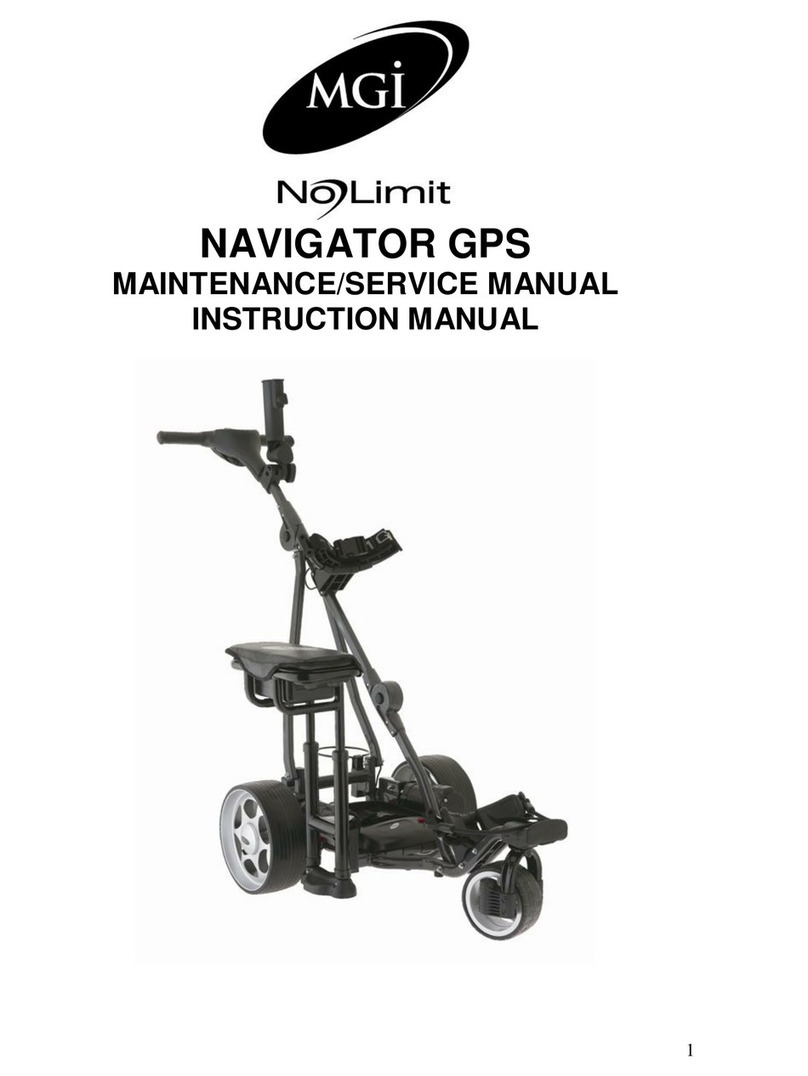 MGI NAVIGATOR GPS Maintenance/service manual instruction manual