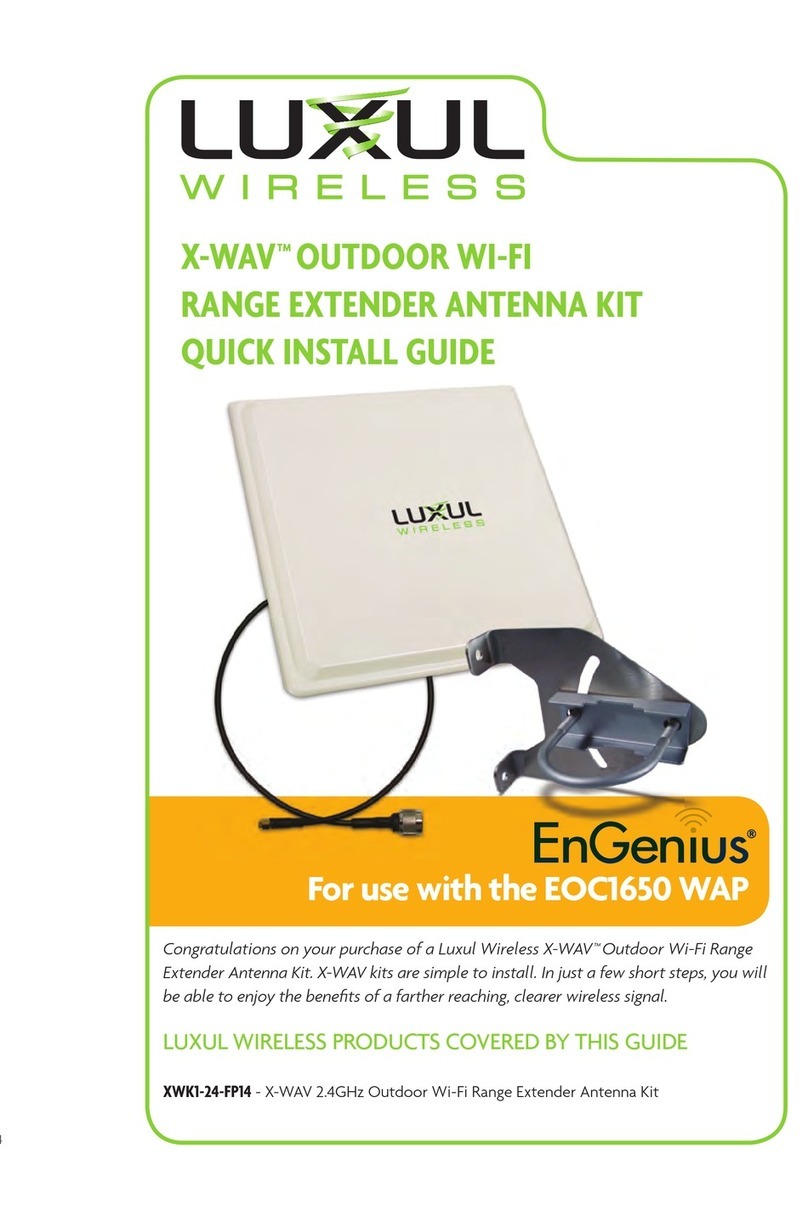 Luxul X-WAV XWK1-24-FP14 Quick install guide