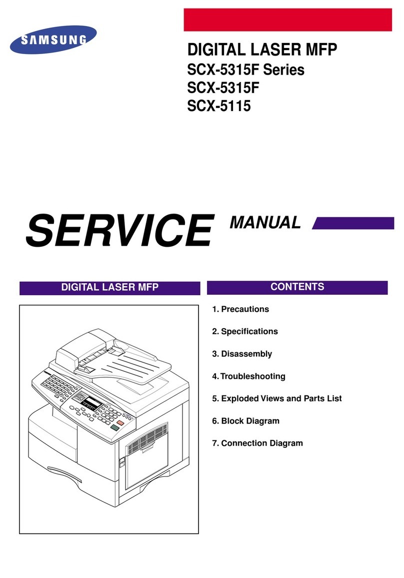 Samsung SCX-5315F Service manual