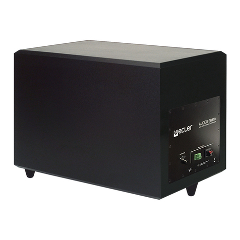 Ecler AMBIT SB110 instruction manual