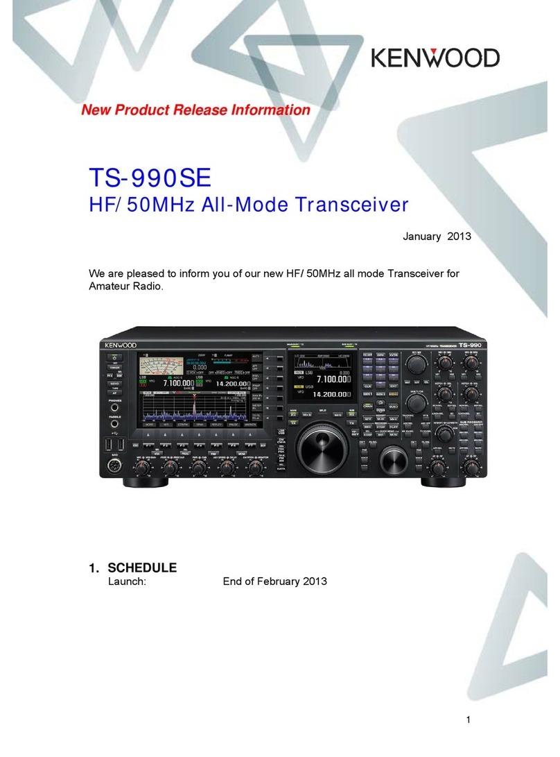 Kenwood TS-990SE Owner's manual Kenwood TS-990SE Owner's manual