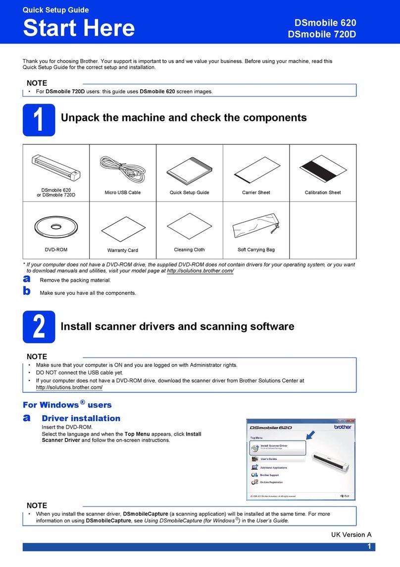 Brother DSmibile 620 User manual