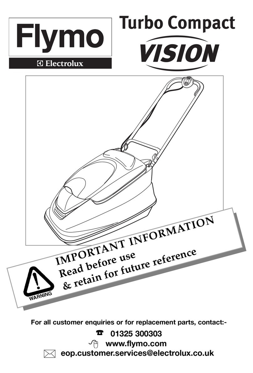 Flymo TCV 330 User manual