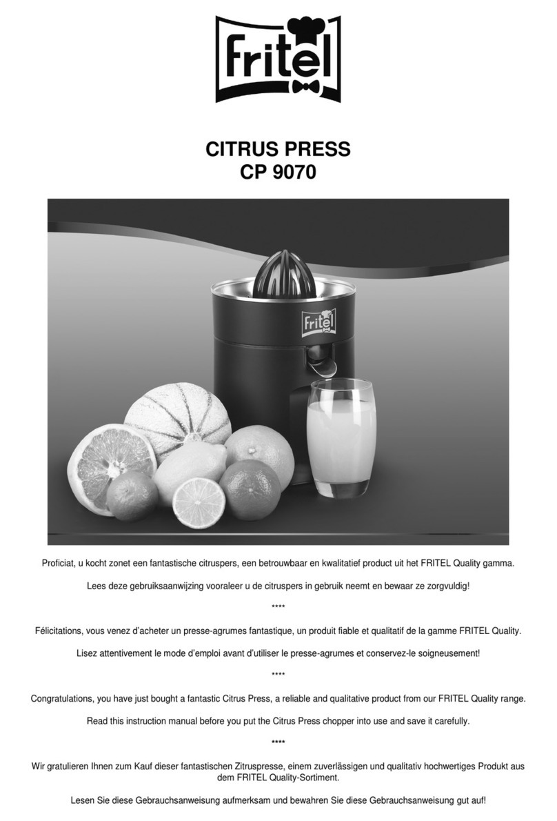 Fritel CP 907 instructions