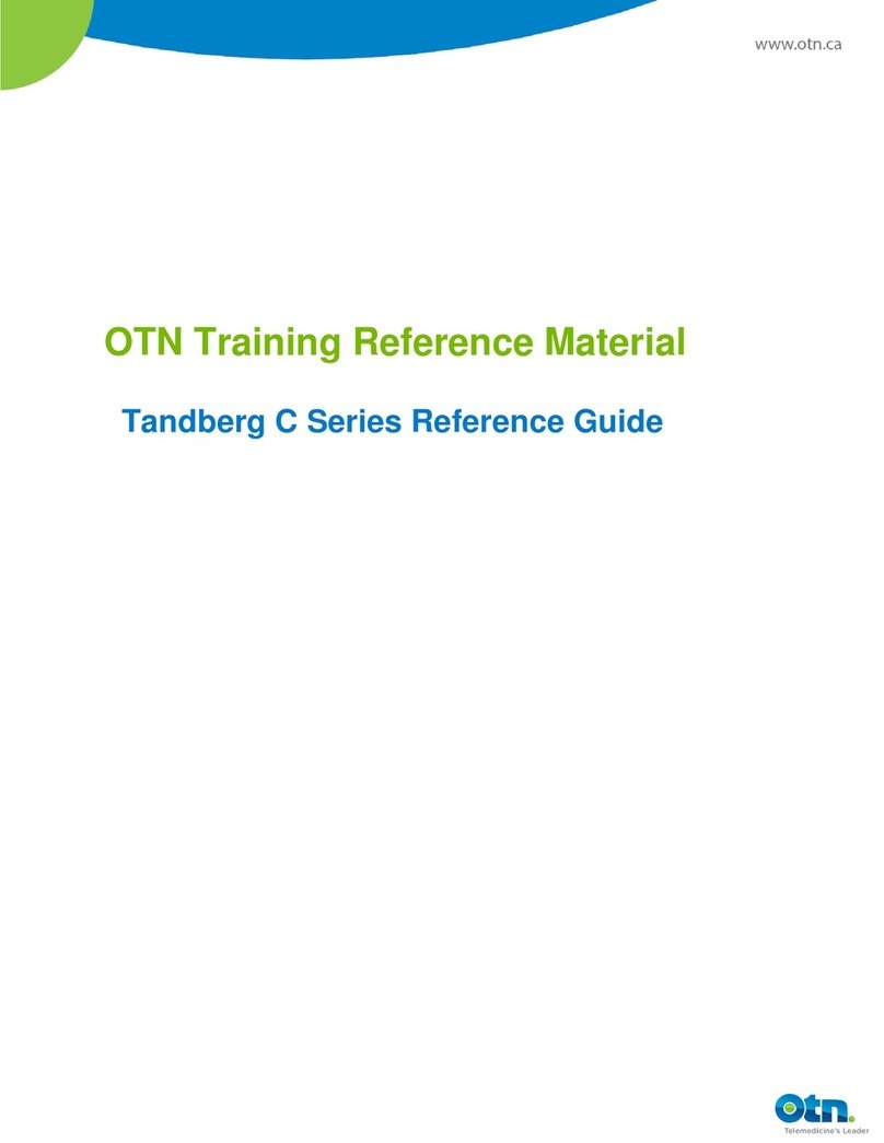 TANDBERG C Series reference guide