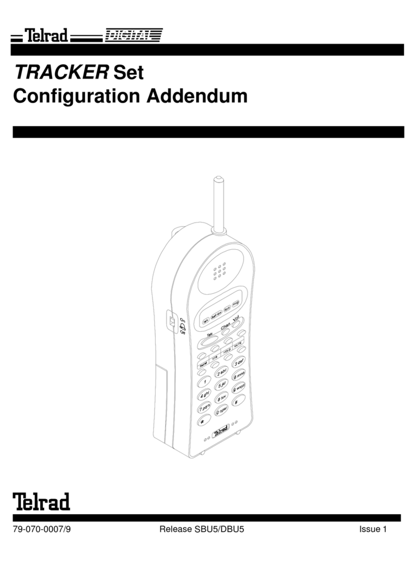 Telrad TRACKER Set Configuration addendum