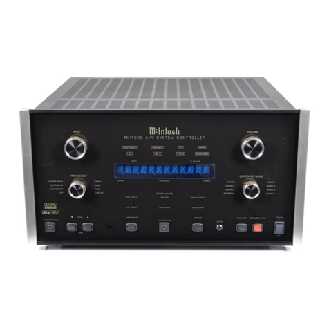 McIntosh MHT200 User manual
