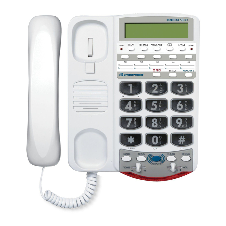 Ameriphone DIALOGUE VCO User manual