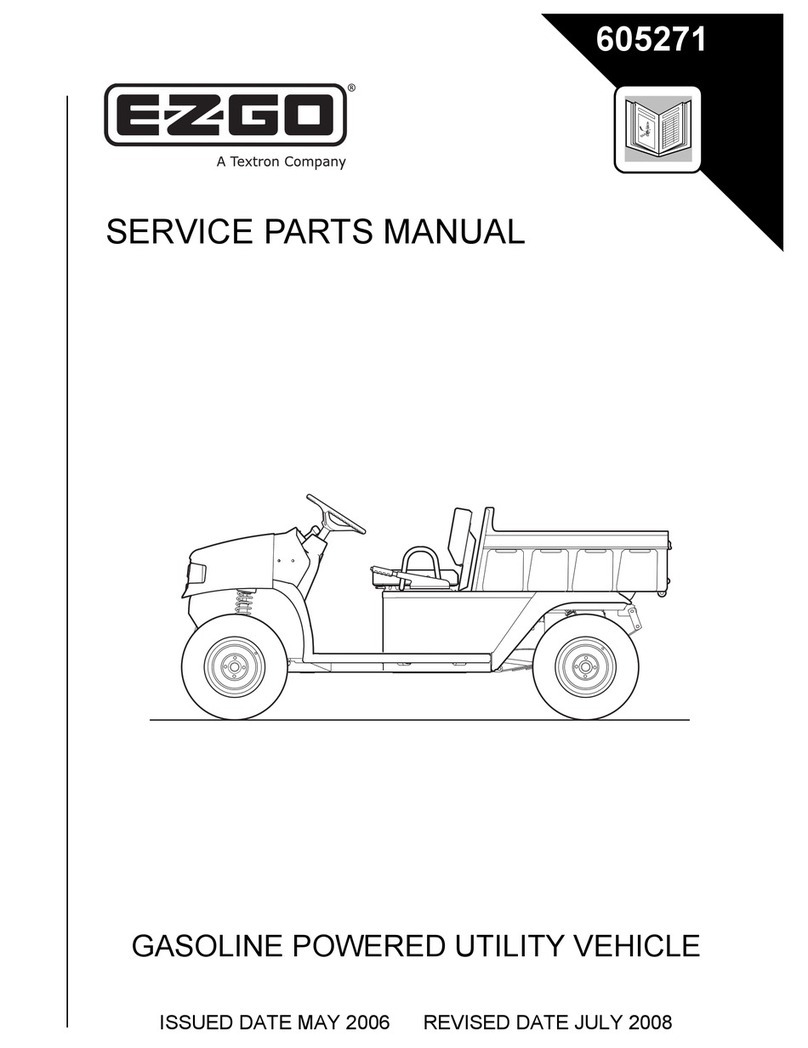 Ezgo MSZ-GE22VA Service & parts manual