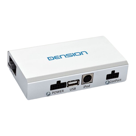 Dension GWL-9210-1 User manual