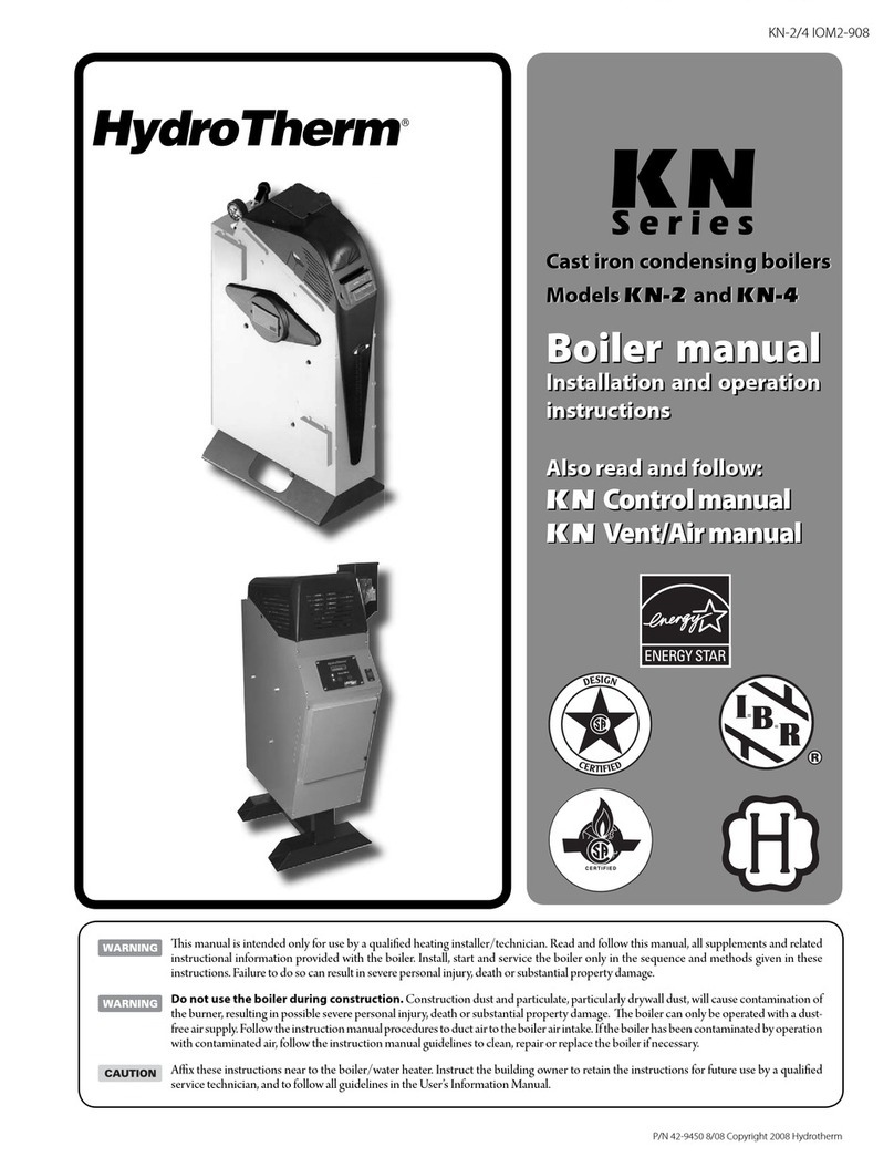 HydroTherm KN-2 Installation and operation instructions