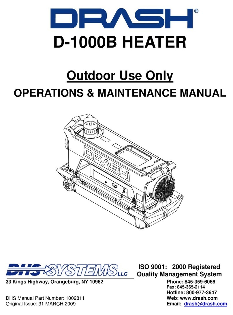 Drash D-1000B Operation & maintenance manual