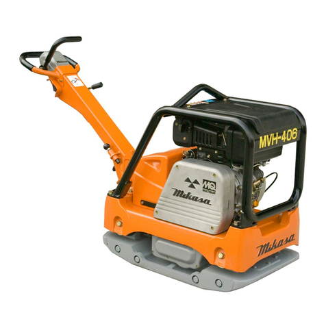MULTIQUIP Mikasa MVH406DSZ Operation and parts manual