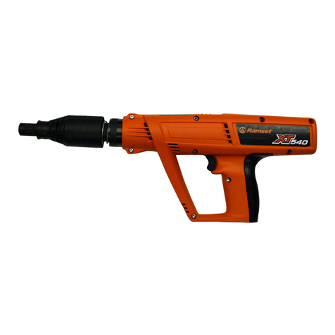 RAMSET XT540 Maintenance and service guide