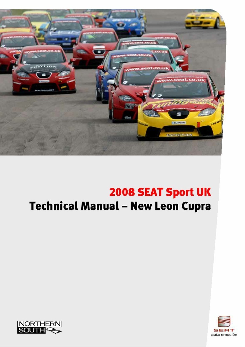 Seat New Leon Cupra 2008 User manual