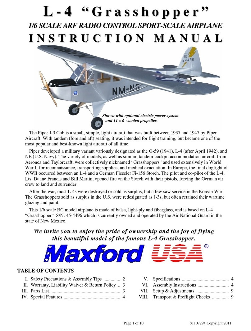 Maxford L-4 Grasshopper instruction manual