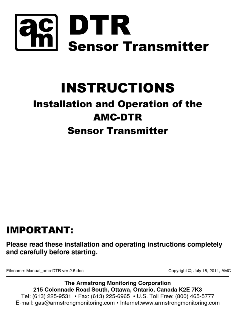 AMC AMC-DTR User manual
