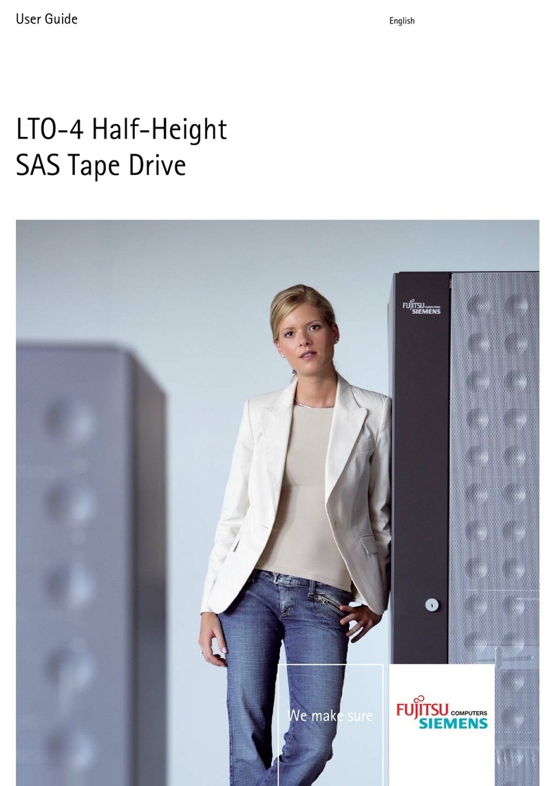 Fujitsu Siemens Computers LTO-4 User manual