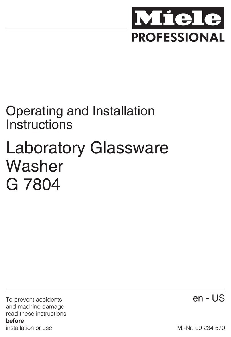 Miele G 7804 User manual