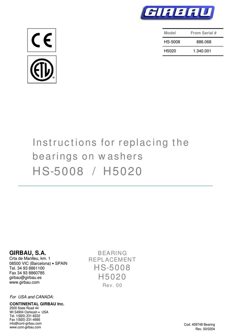 GIRBAU HS-5008 User manual