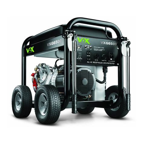 Briggs & Stratton VXG6500 User manual
