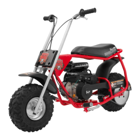 Baja motorsports DB30 Mini Bike Operator's manual