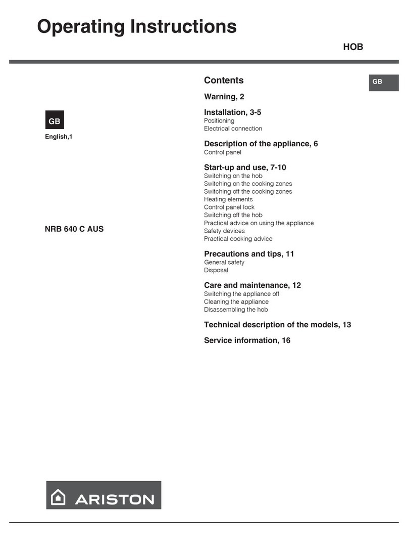 Ariston NRB 640 C AUS User manual