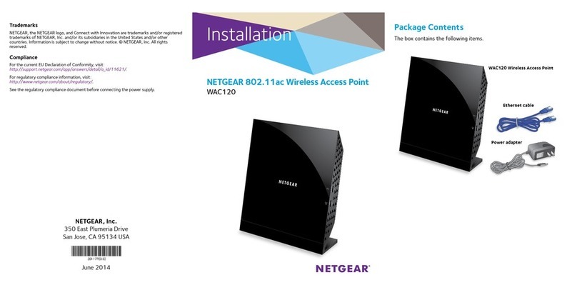 NETGEAR WAC120 User manual
