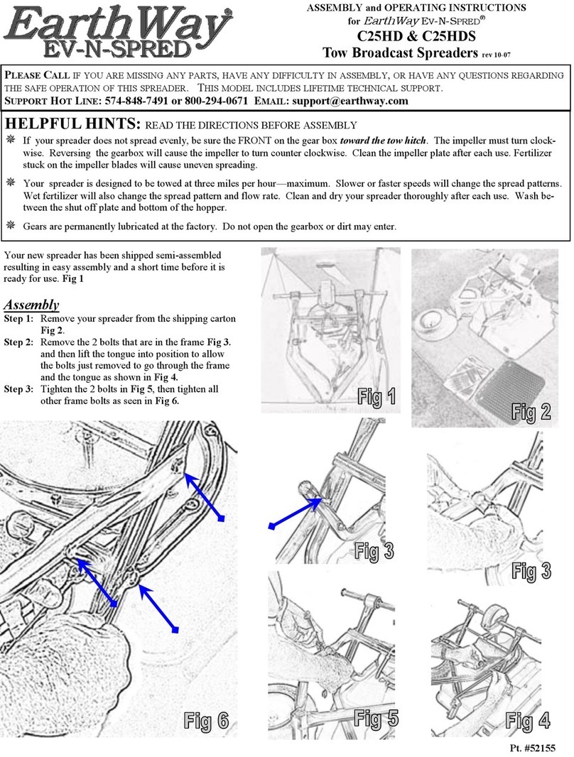 Earth Way C25HD Assembly and operating instructions
