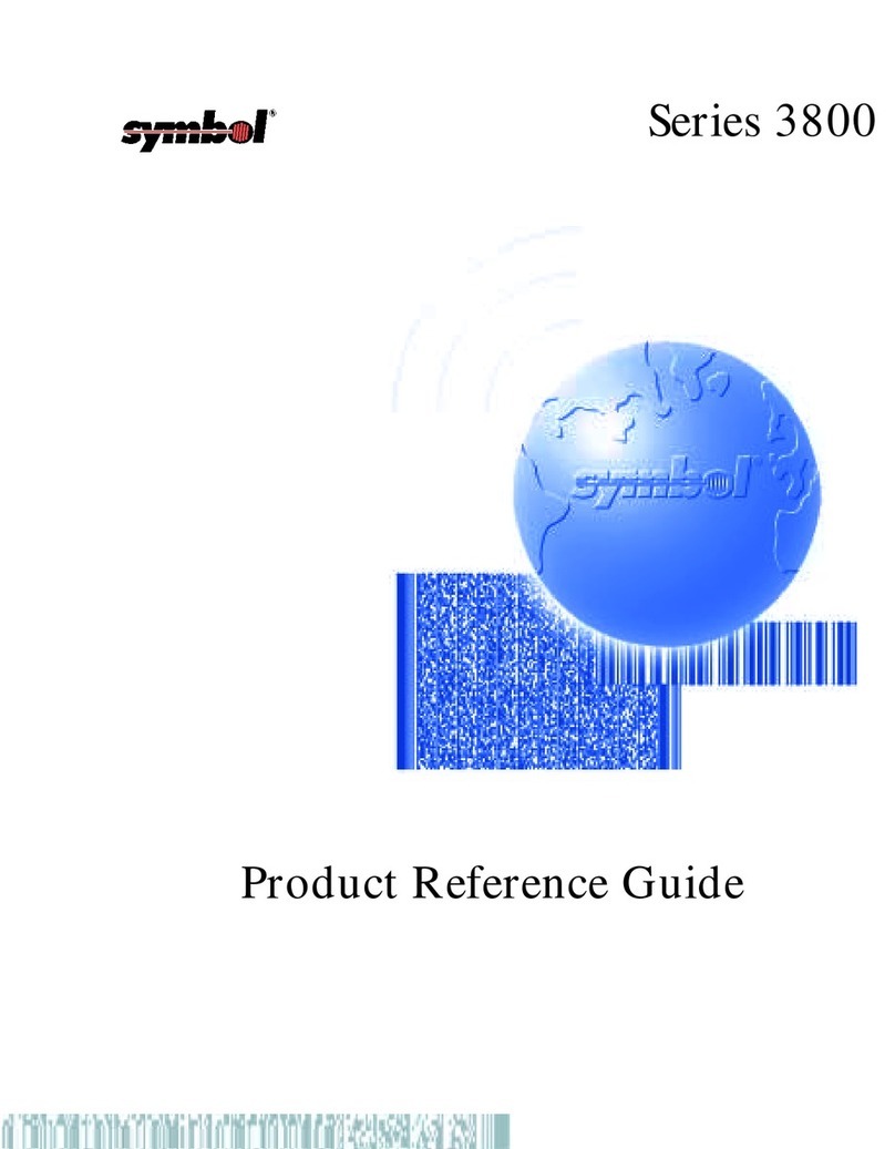 Symbol Series 3800 User manual